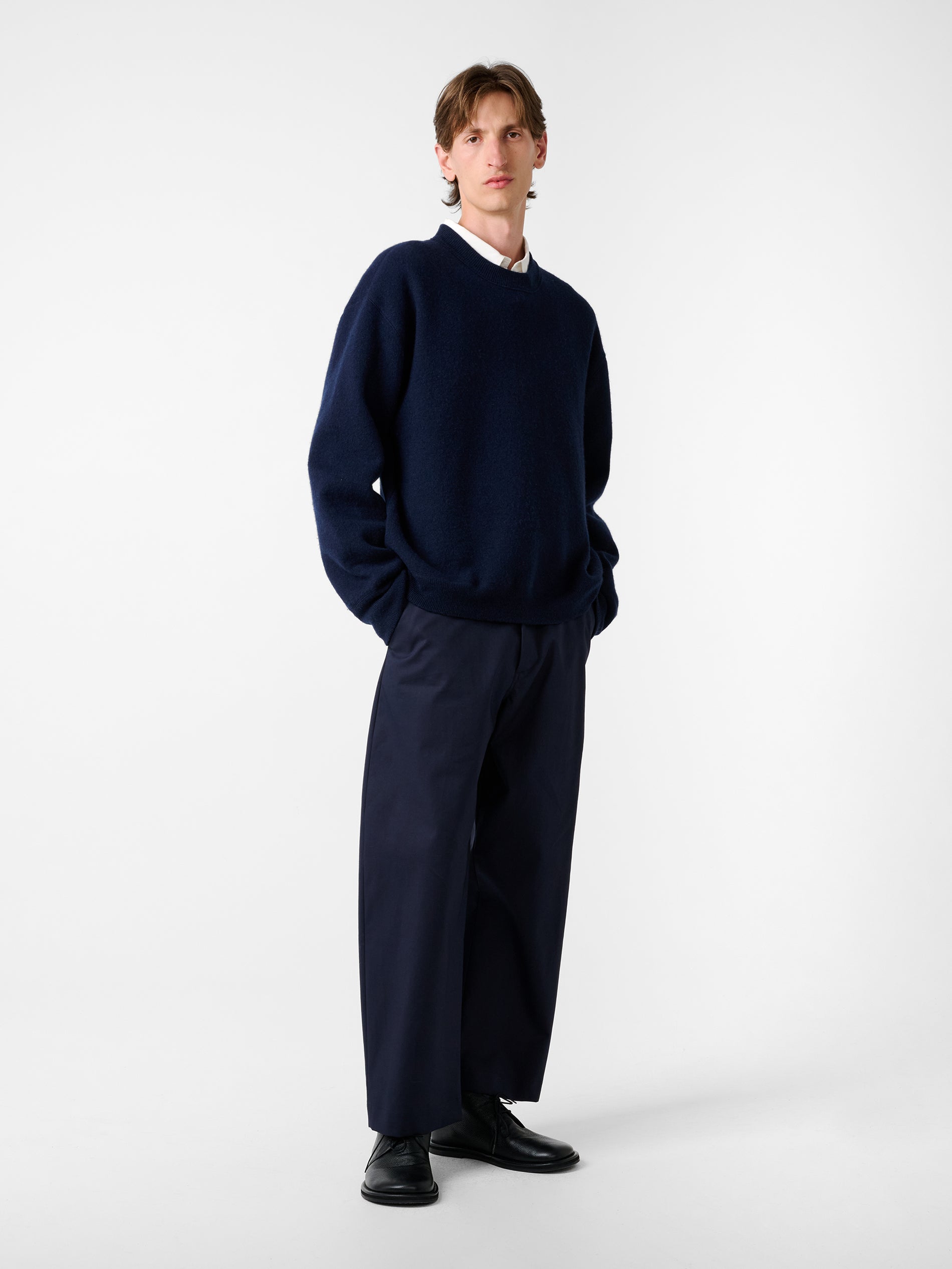 Moray Knit in Dark Navy – Studio Nicholson