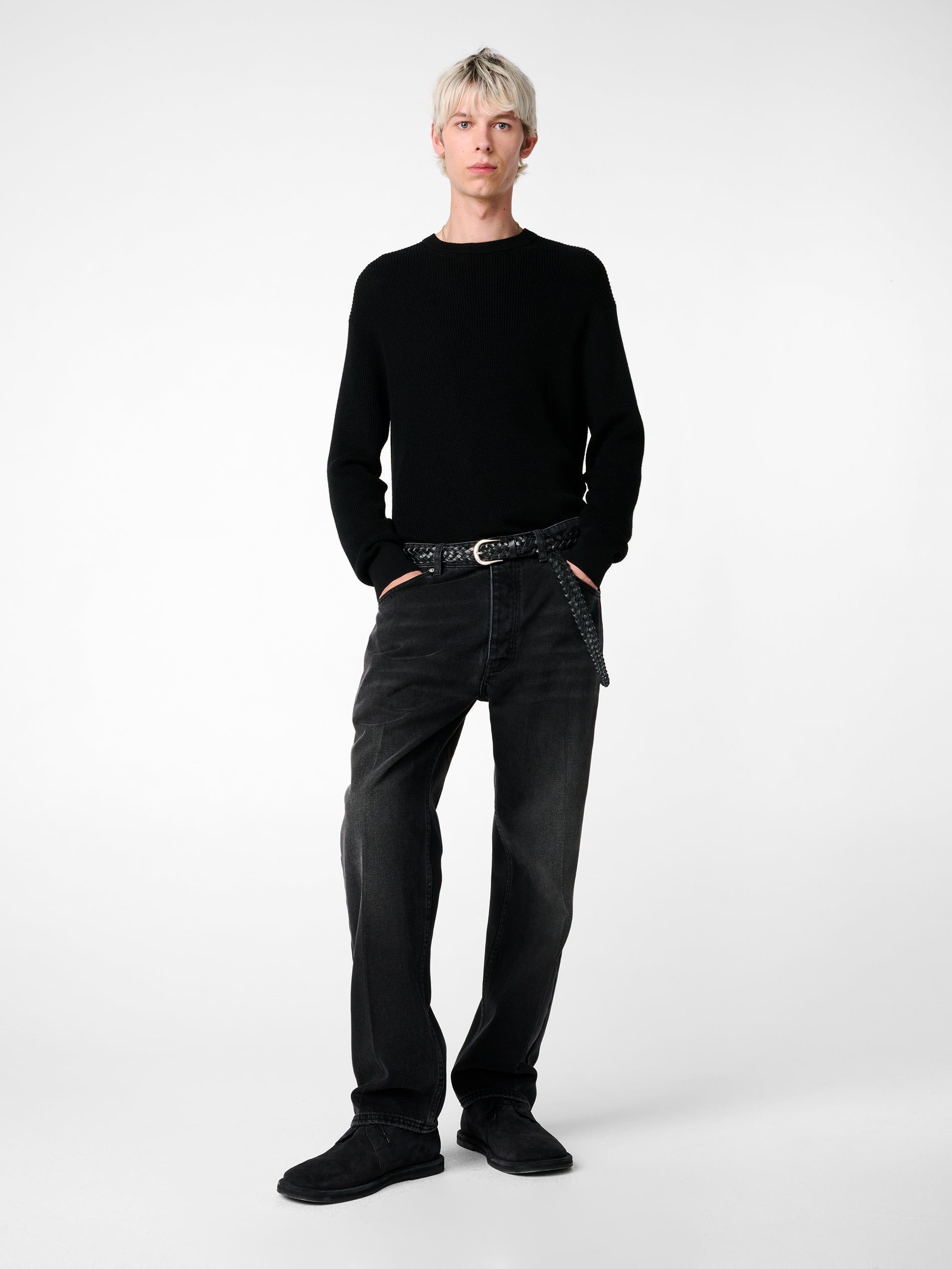 Portland Knit in Black – Studio Nicholson