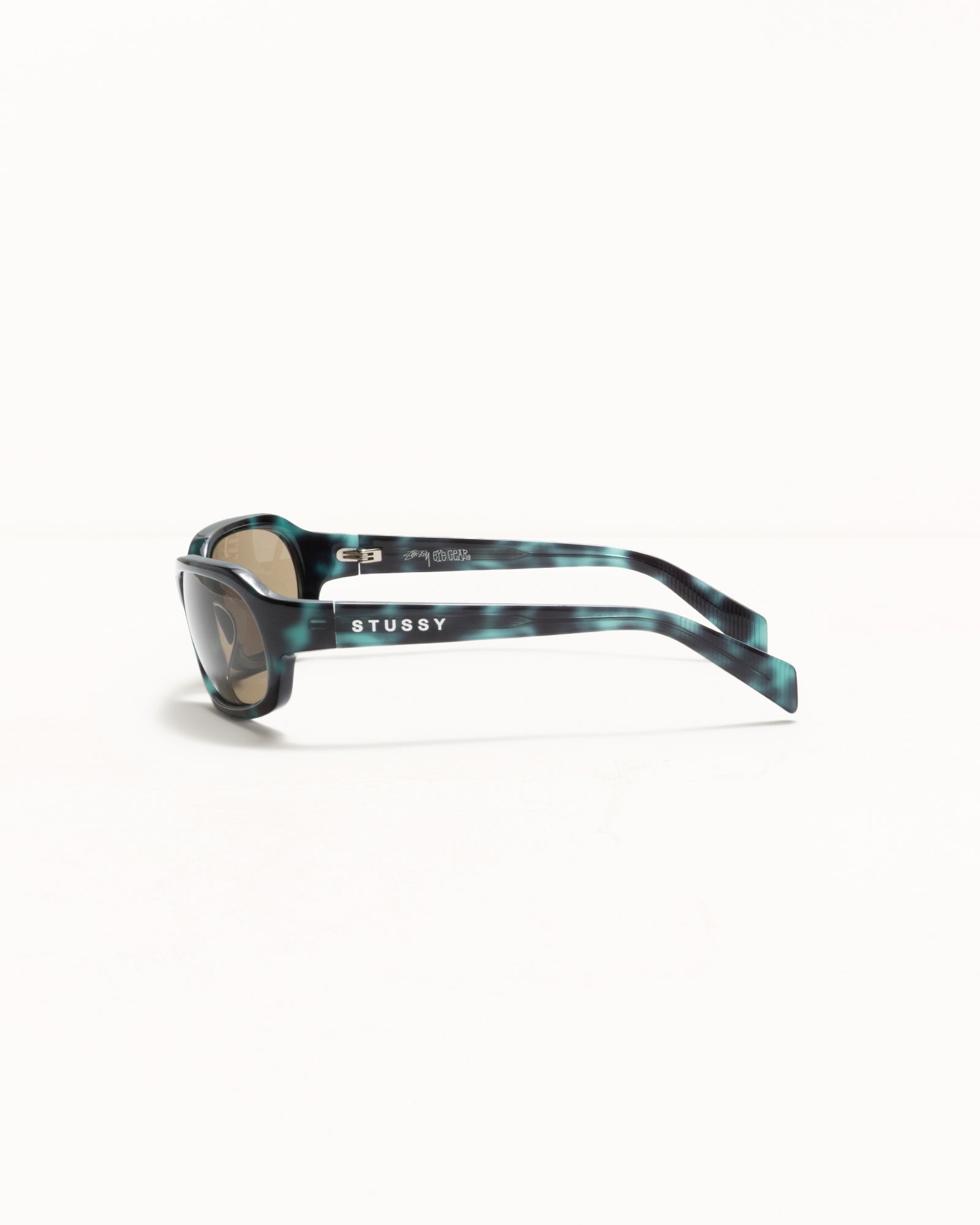 Rome Sunglasses – Green Tortoise/Olive Lens | Accessories | Stüssy