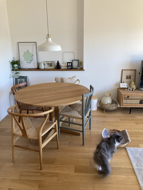 お気に入りの逸品】T様邸 No.834 ～ダイニングテーブル&チェア