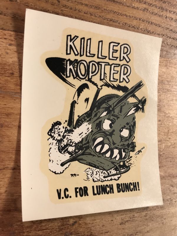 Ed “Big Daddy” Roth “Killer Kopter” Water Slide Decal エドロス