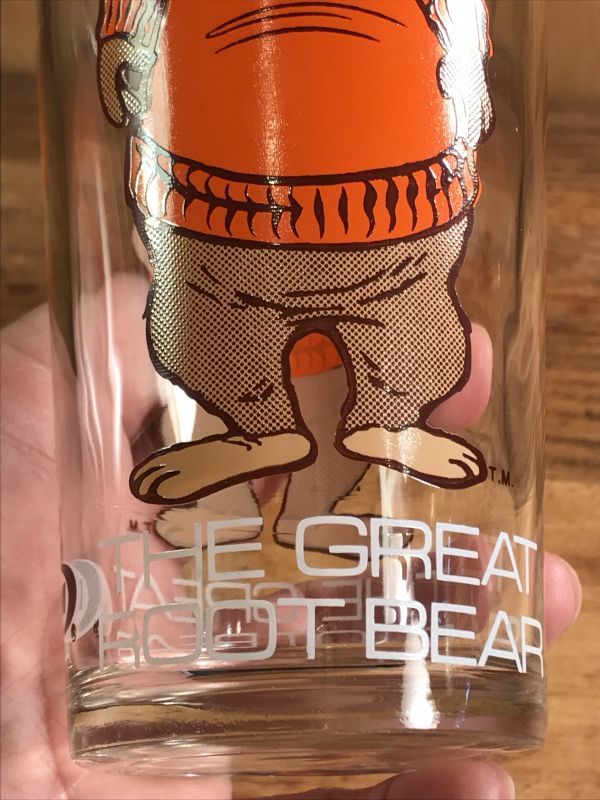 The Great Root Bear A&W Bear Glass エーアンドダブリューベア