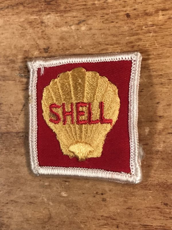 Shell Oil Company Patch シェル ビンテージ ワッペン 企業物 70年代