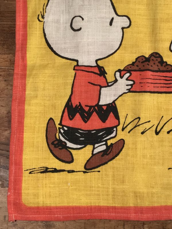 Peanuts Snoopy “I Feel Like” Cloth Tapestry スヌーピー