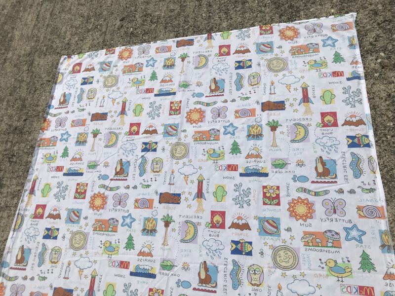 McDonald's “Mc Kids” Flat Sheet マックキッズ ビンテージ フラット