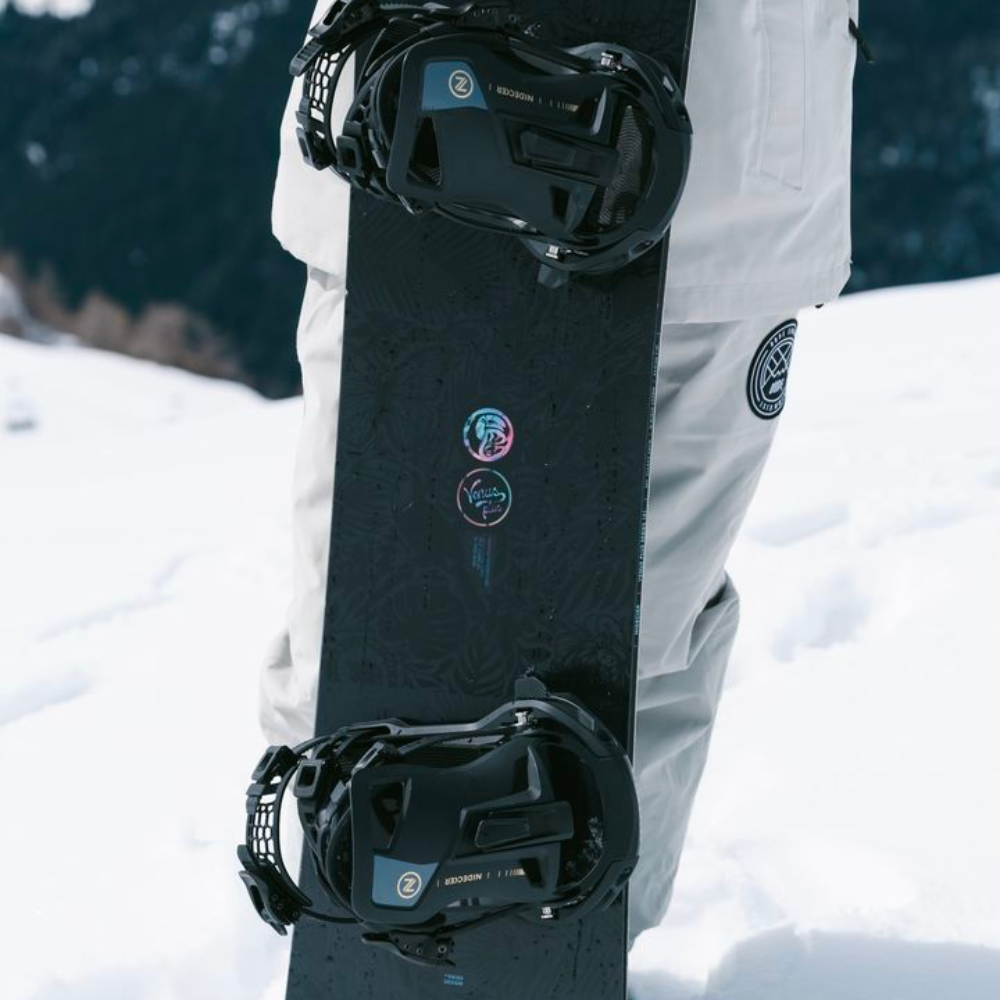 Nidecker Supermatic 2026 Black Snowboard Bindings – Stoked Boardshop