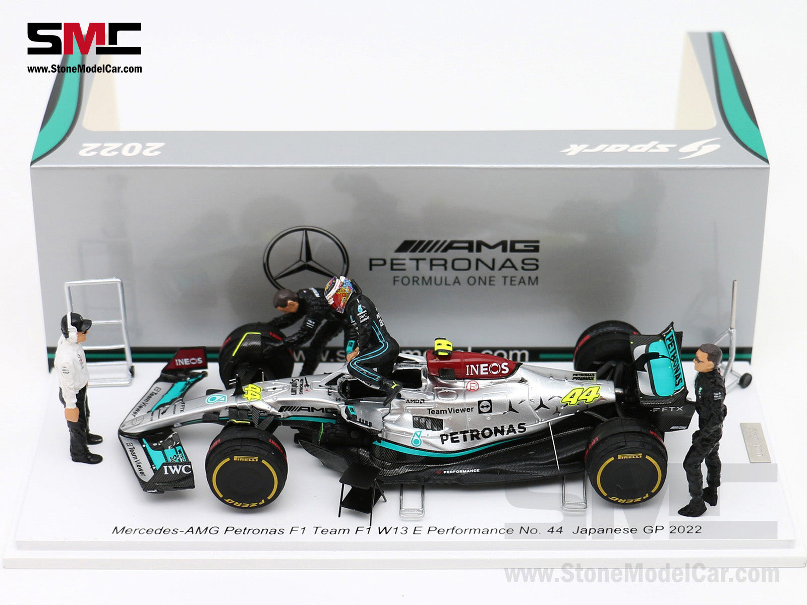 SPARK 1/43 メルセデス F1 W13 ラッセル 2022 ※ボード類無 SPARK 1/43