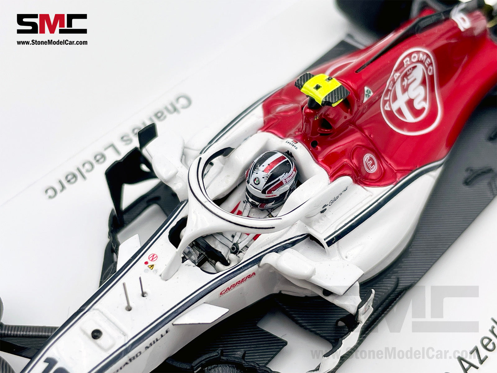 1:43 Spark Alfa Romeo C37 #16 Charles Leclerc Azerbaijan 6th 2018