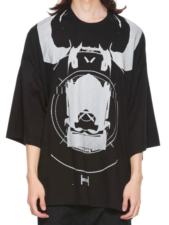 JULIUS - 【25SS】プリント オーバー Tシャツ / COTTON SZ JERSEY