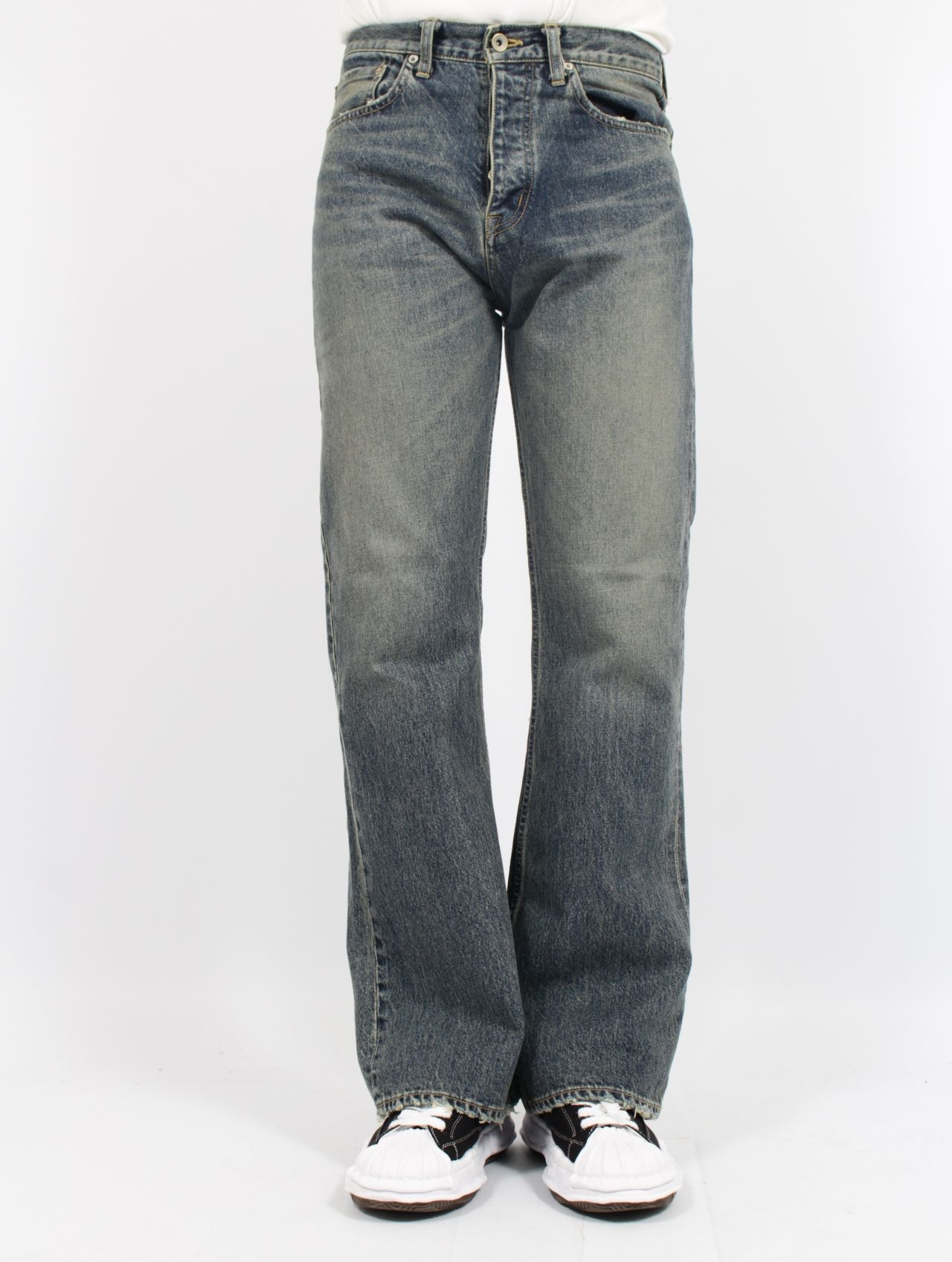 itimi イチミ ニットパンツ フレアパンツ リメイク itimi イチミ 古着