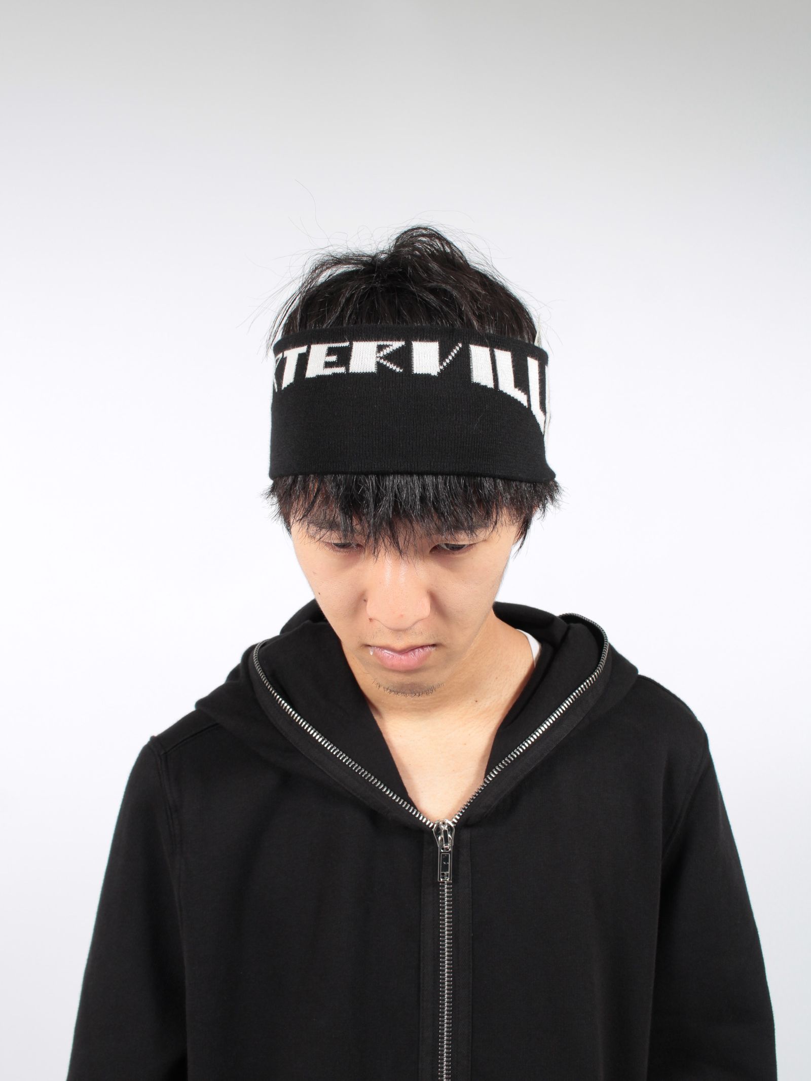 RICK OWENS DRKSHDW - 【24AW】ヘッドバンド / HEADBAND / ブラック