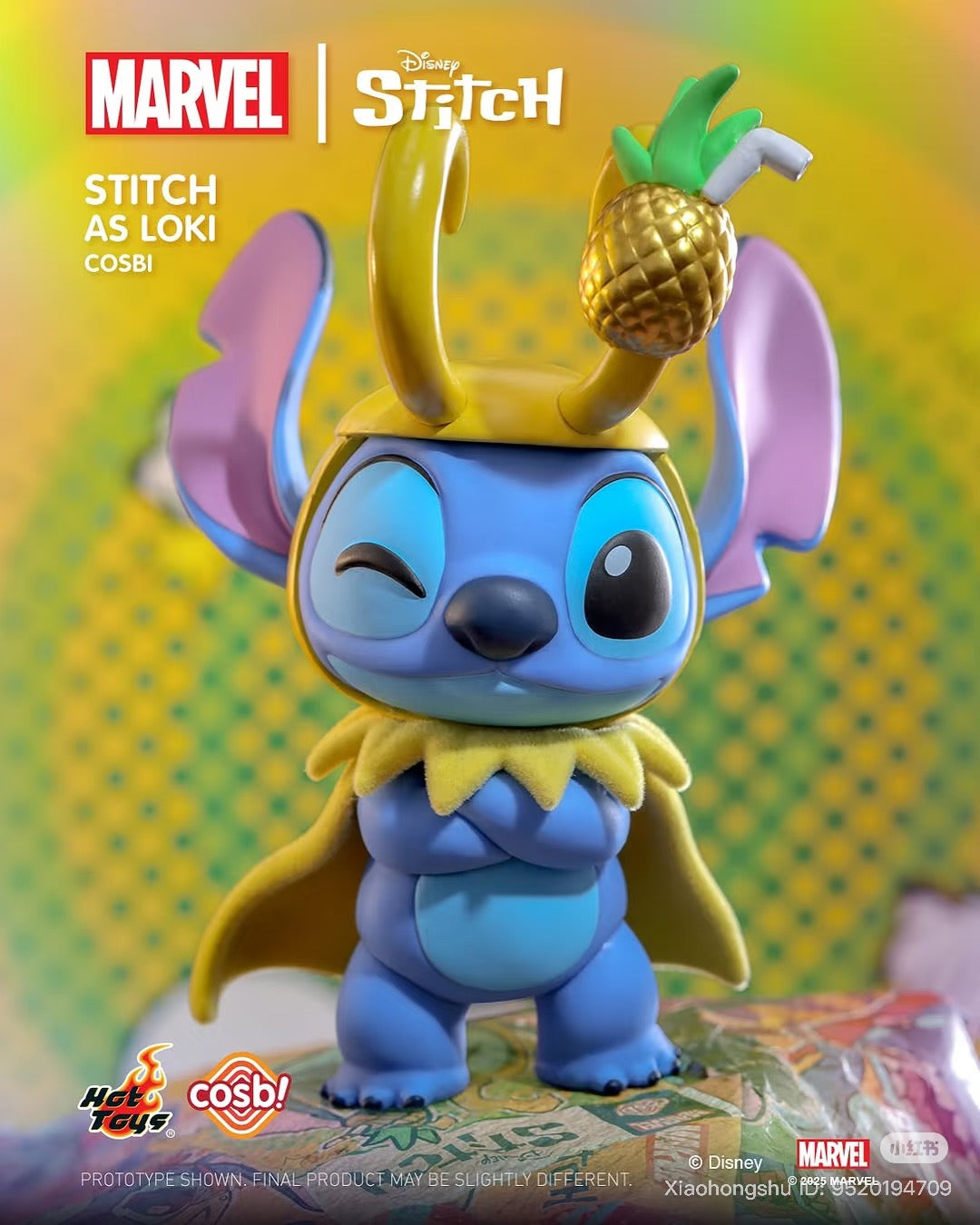 cosbi Stitch x Marvel Blind Box Series