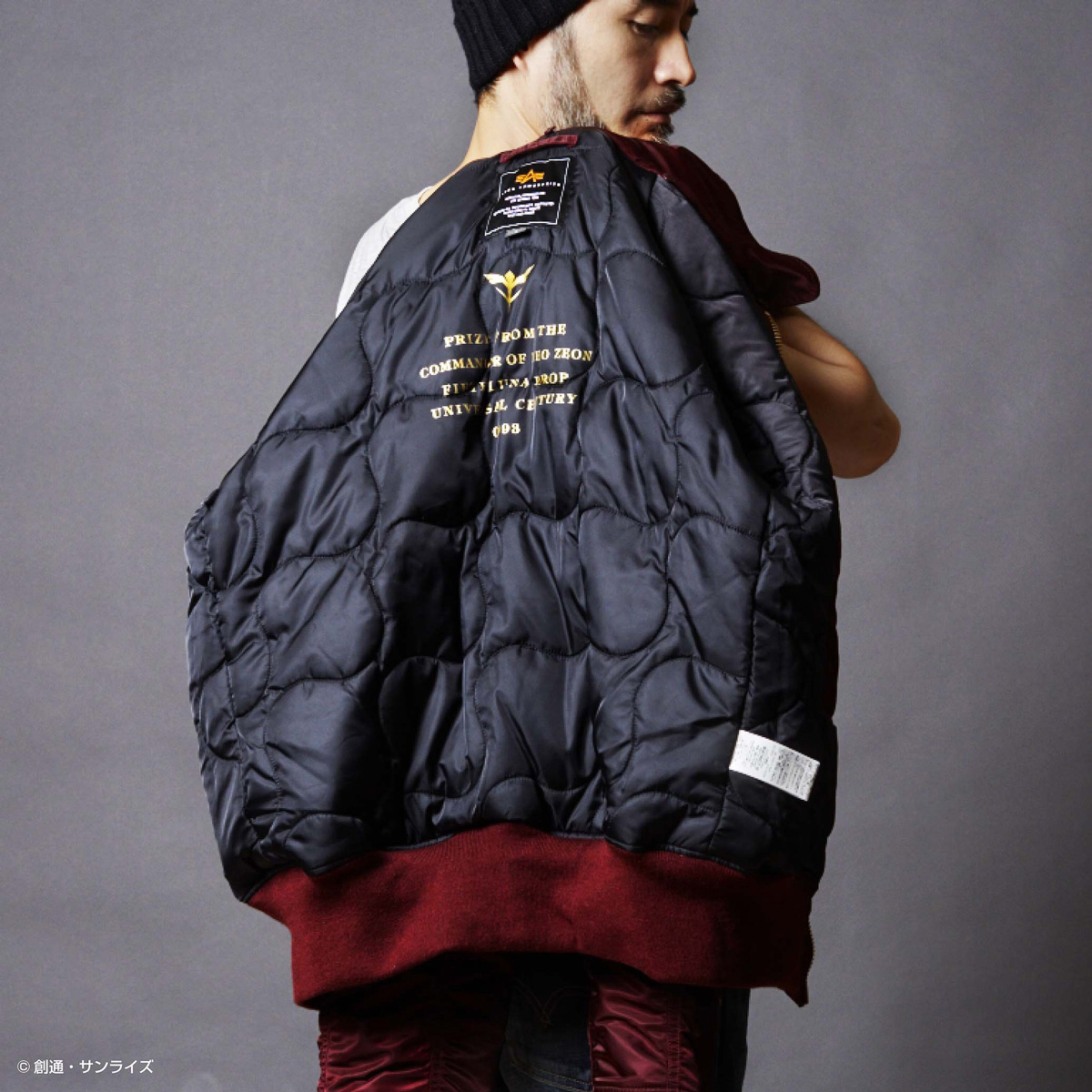 STRICT-G × ALPHA INDUSTRIES CWU-45/P『機動戦士ガンダム逆襲のシャア