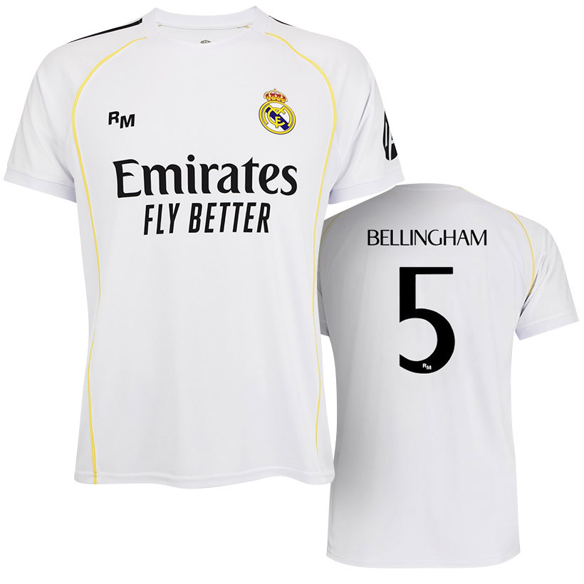 Jude Bellingham 5 Real Madrid 25/26 Home Replica Jersey | Stadionshop