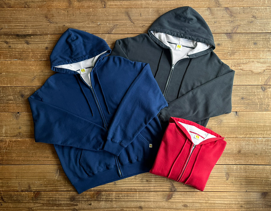 RUSSELL ATHLETIC / Standard California W Face Zip Hood Sweat