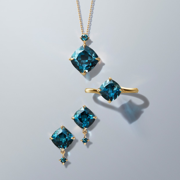 DEEP SEA PIERCED EARRINGS(2ZP1540)K18 ピアス｜スタージュエリー公式