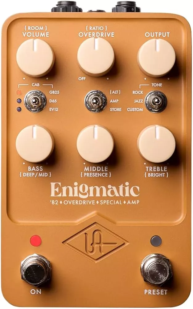 Universal audio UAFX ENIGMATIC '82 OVERDRIVE SPECIAL AMP Guitar