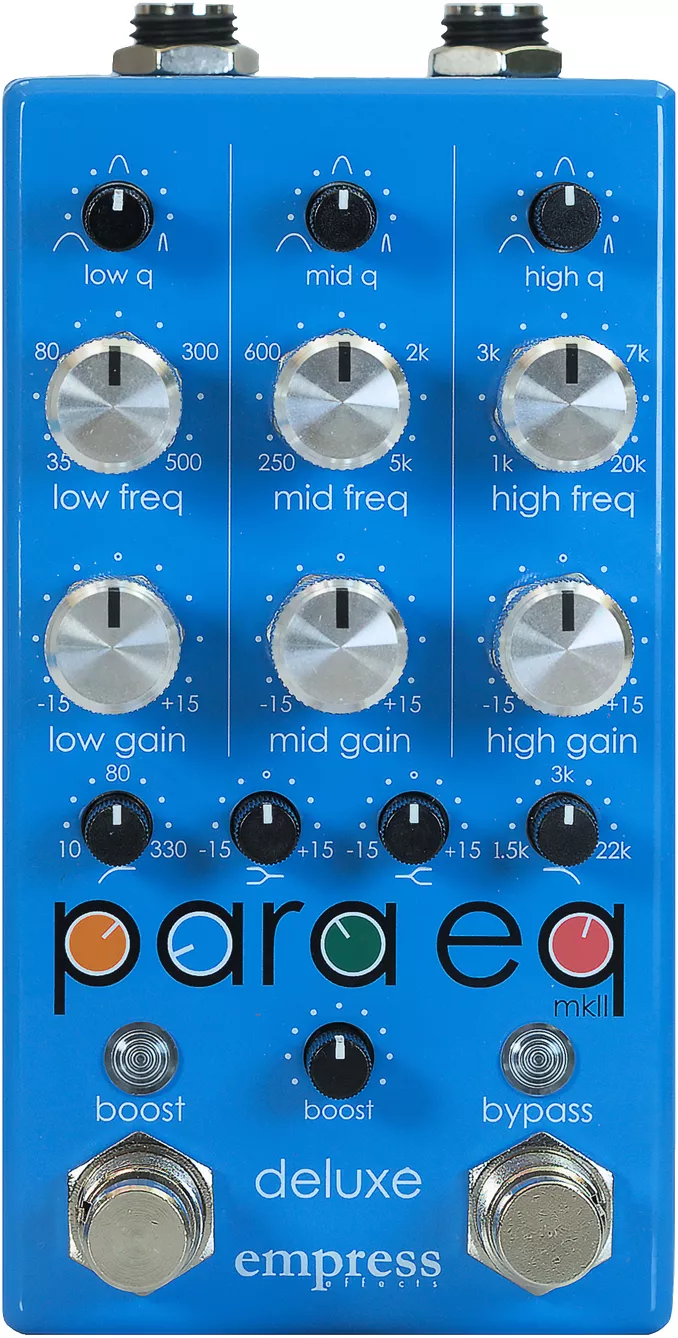 Empress ParaEq MKII Deluxe Compressor, sustain & noise gate effect