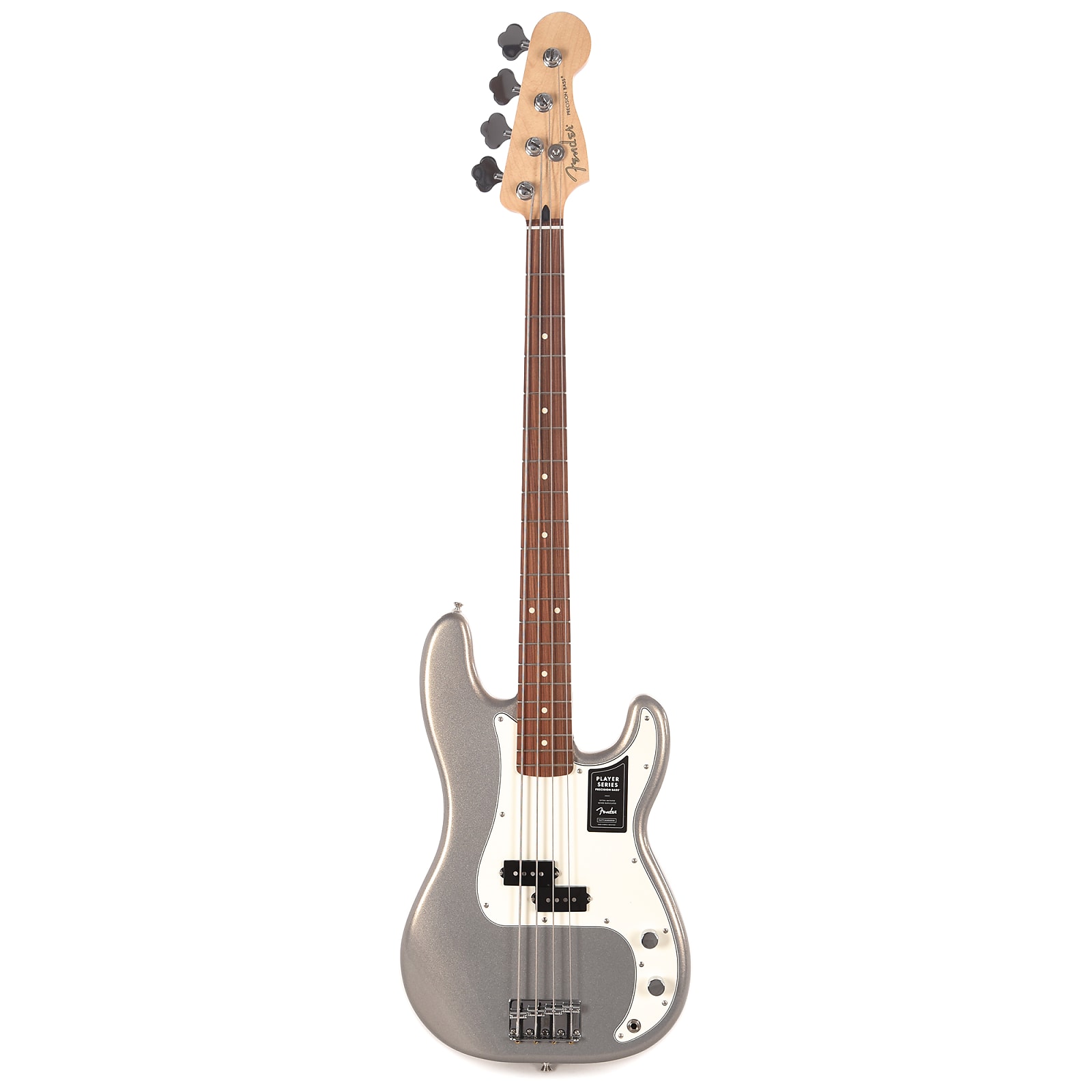 Fender Player Precision Bass (MEX, PF) - silver Solid body