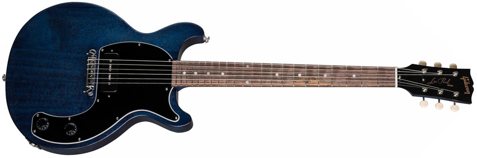 Gibson Les Paul Junior Tribute DC - blue stain Double cut electric