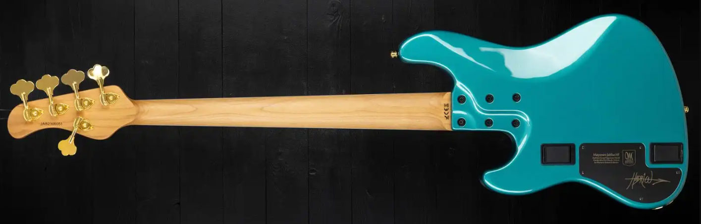 Mayones guitars Hadrien Feraud Jabba HF 5-String - sherwood green