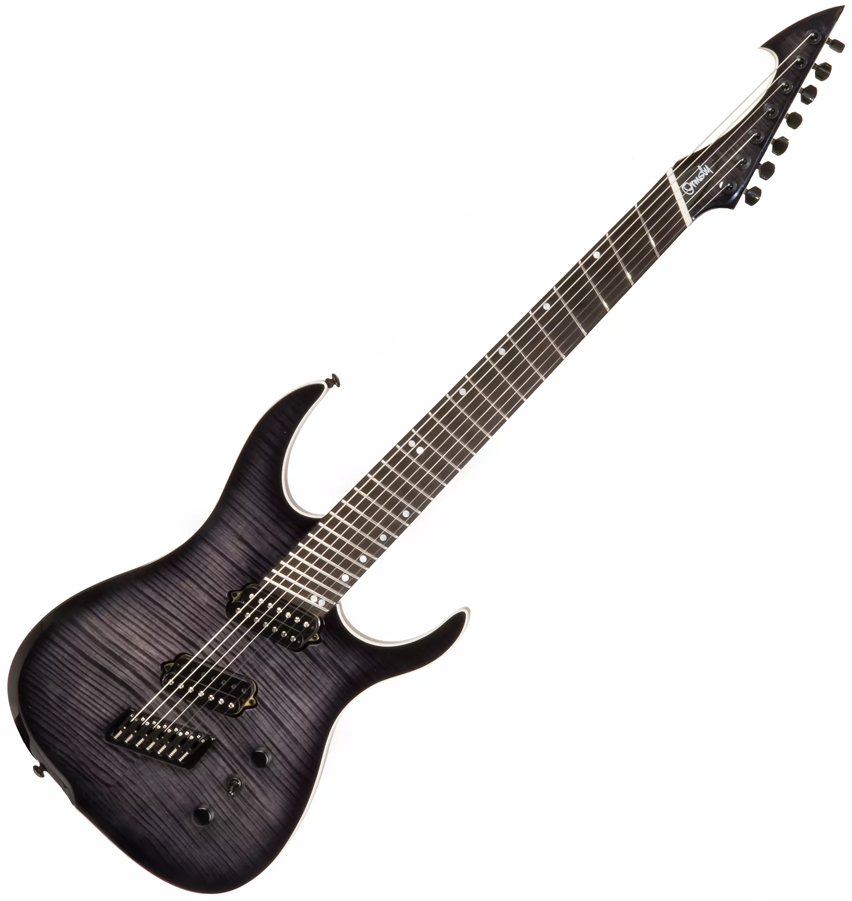 Ormsby Hype GTR 7 Swamp Ash - dahlia black Multi-scale guitar