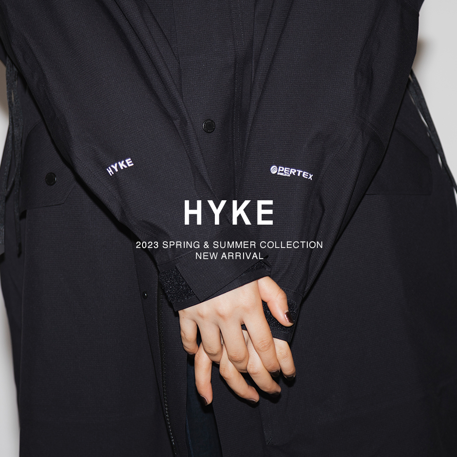 HYKE＞新作入荷 3.20 | st company online store 入荷案内ブログ