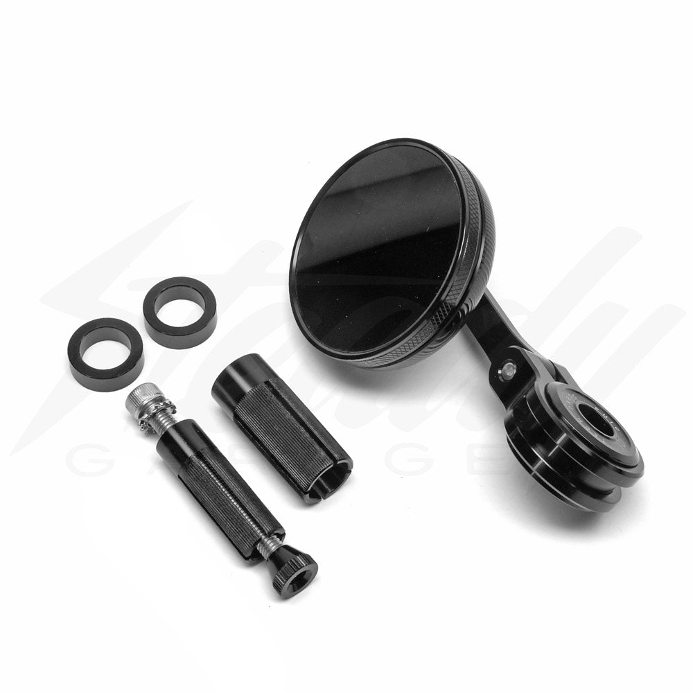 Puig Tracker Bar End Mirror – Steady Garage