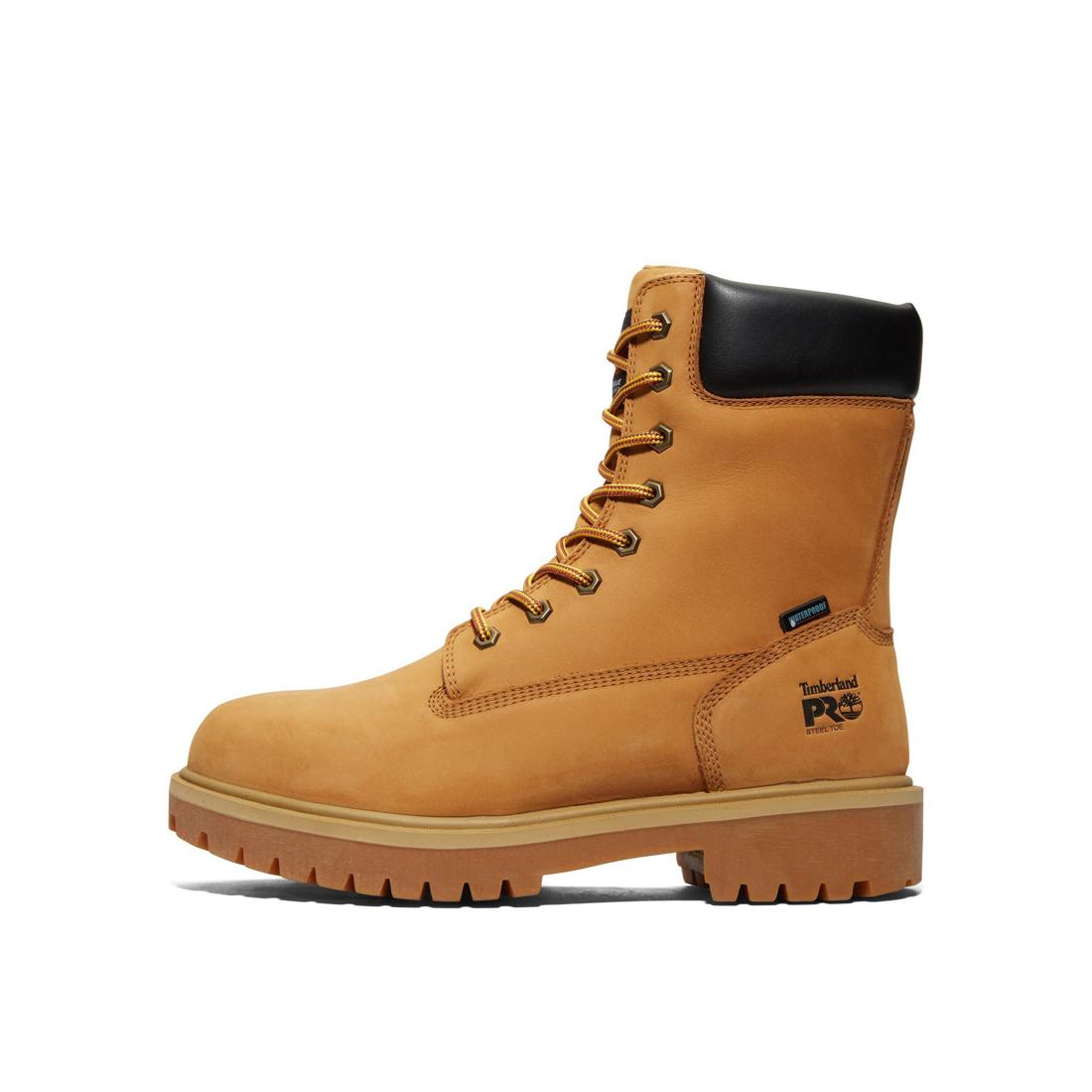 Timberland Pro Direct Attach 8” ST WP Ins WHT – Steel Toes