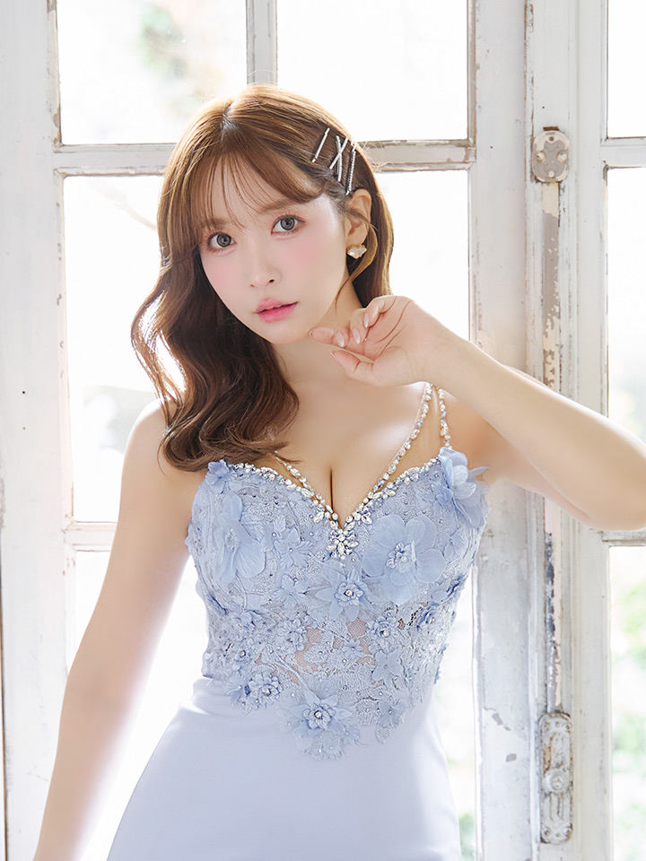 IRMA/イルマ】マーメイド/ ビジュー/ 立体フラワー/ キャミソール