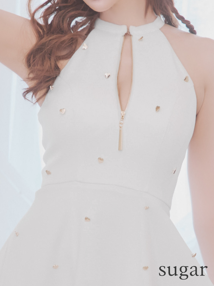 XSサイズあり【ROBE de FLEURS/ローブドフルール】ハートスタッズ