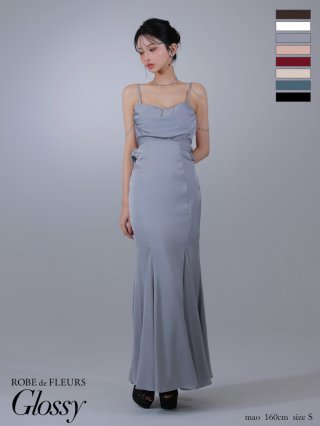 ROBE de FLEURS Glossy】ロングドレス - sugar