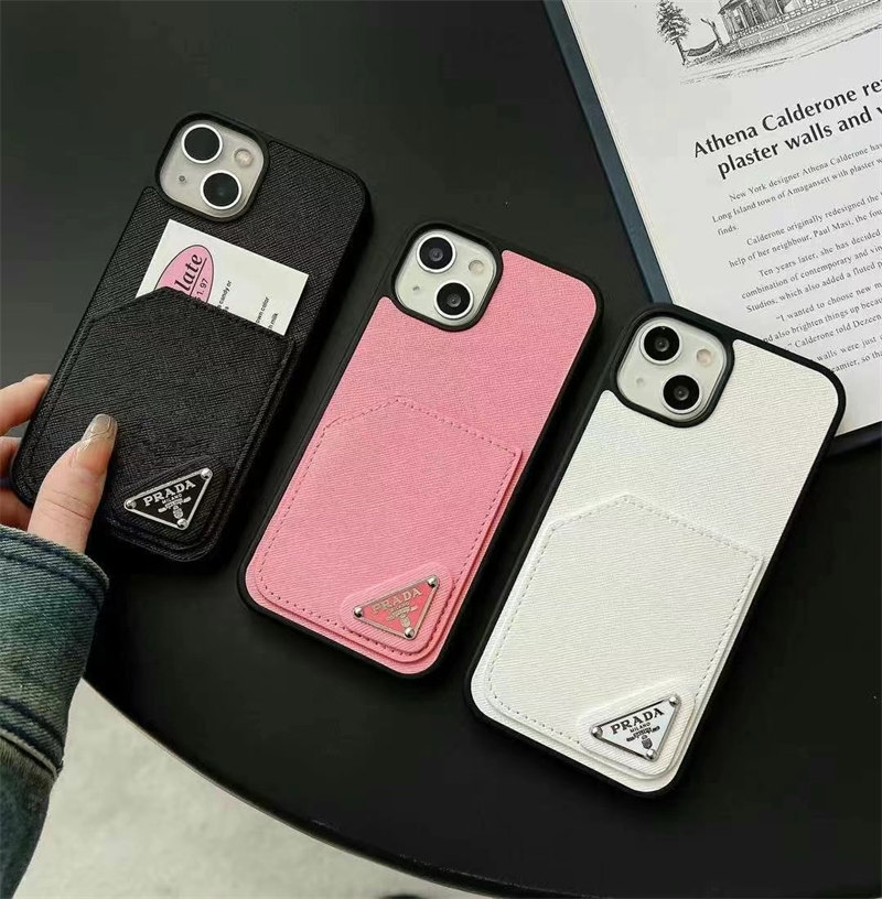 プラダ アイ フォン 17/16 ケース 背面収納 prada スマホケース コピー