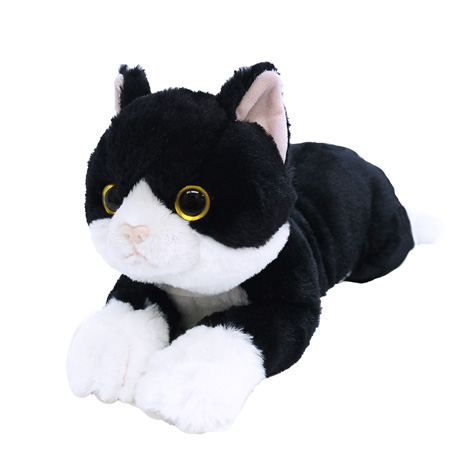 ひざねこ ぬいぐるみ(S) ハチワレ - サンレモン