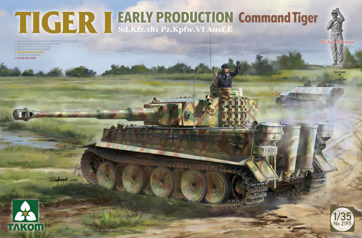 Tiger I Early Production Command Tiger Sd.Kfz.181 Pz.Kpfw.VI Ausf