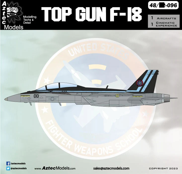F-18 Hornet 'Top Gun' - F-18 from the 2022 'Top Gun: Maverick