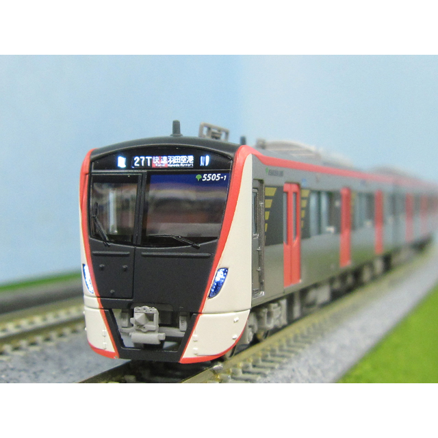 都営5500形 浅草線 アンテナ付8両セット [6085] - スーパーラジコン