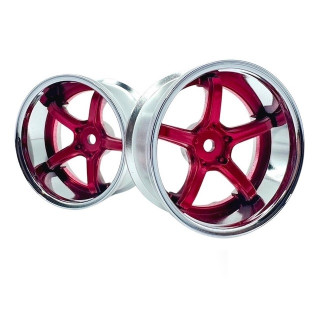 WORK EMOTION T5R 2P WHEEL DEEP CONCAVE OFF6 Candy Red [LW-0706CR