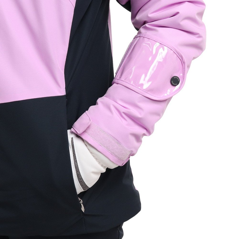 DESCENTE スキーウェア上下 160cm フード 桜 ピンク DESCENTE スキー