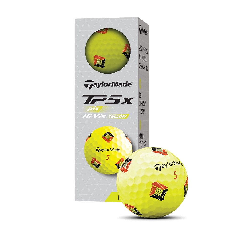 テーラーメイド（TAYLORMADE）（メンズ）ゴルフボール TP5x Ye pix
