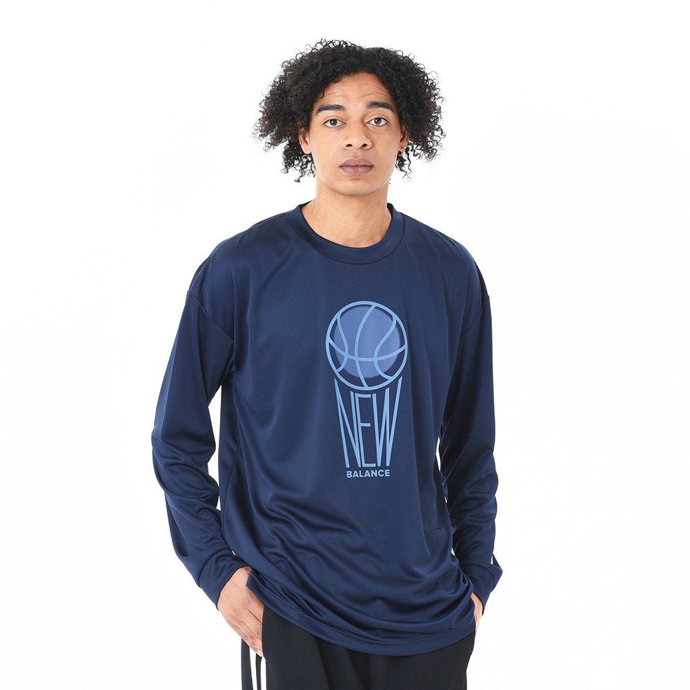 バスケットボールウェア シャツ ネイビー - 【公式】 スーパースポーツ