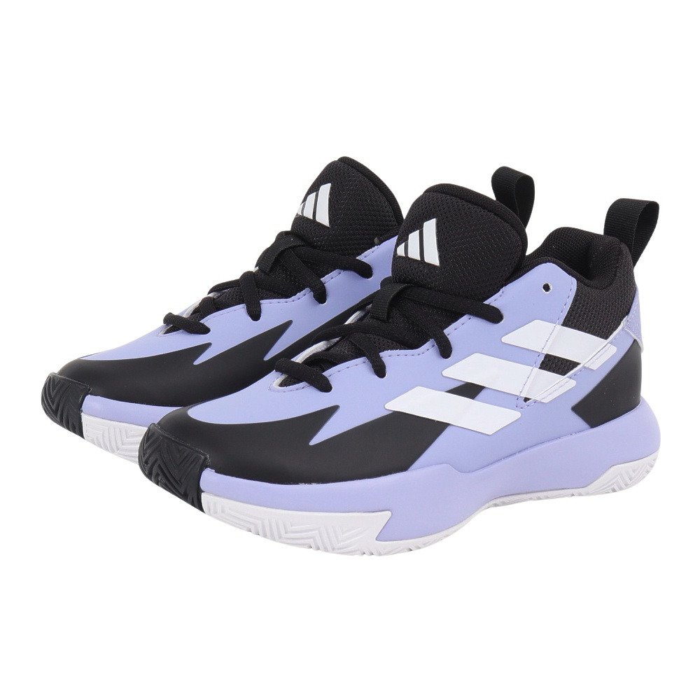 アディダス（adidas）（キッズ）キッズ バスケットシューズ バッシュ