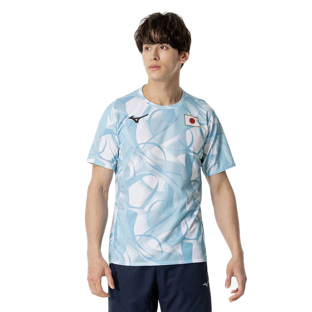 ミズノ（MIZUNO）（メンズ、レディース）MUGEN GRAPHIC 応援Tシャツ