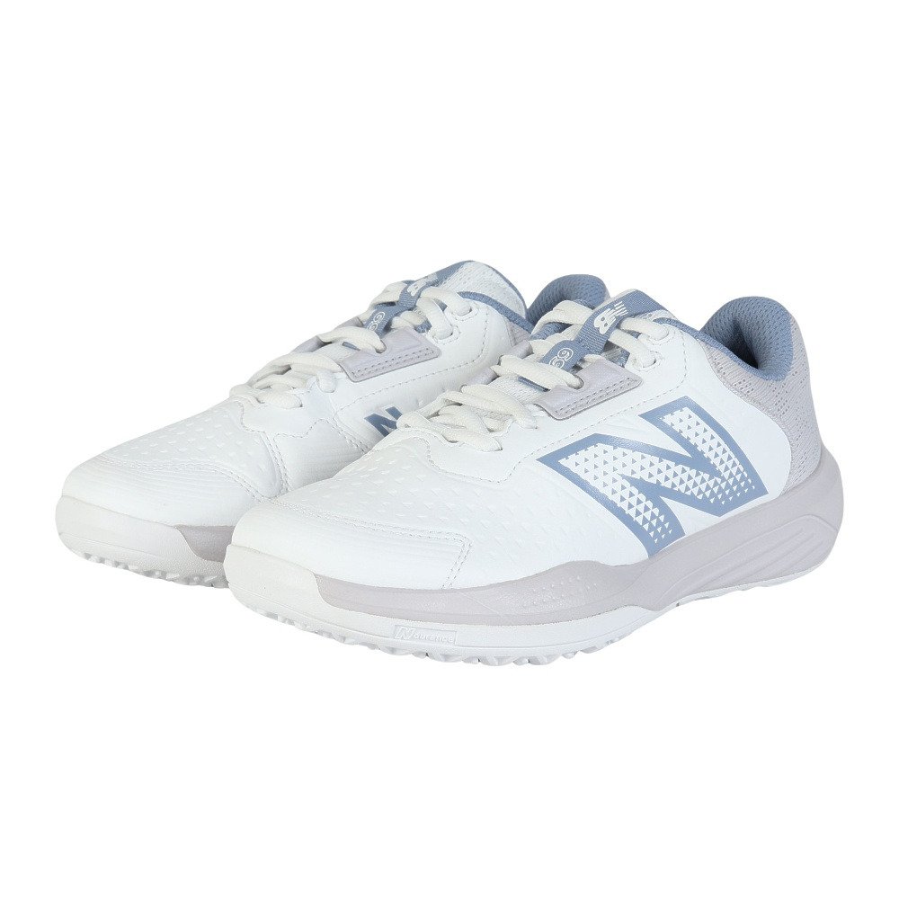 新品！new balance テニスシューズ ワイド シルバー27㌢ OC用 新品