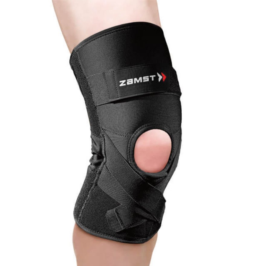 ザムスト（ZAMST）（メンズ、レディース）膝用サポーター 黒 S-3L