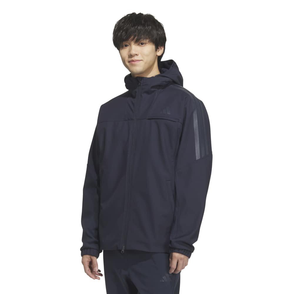 アディダス（adidas）（メンズ）スリーストライプス 圧着加工フリース