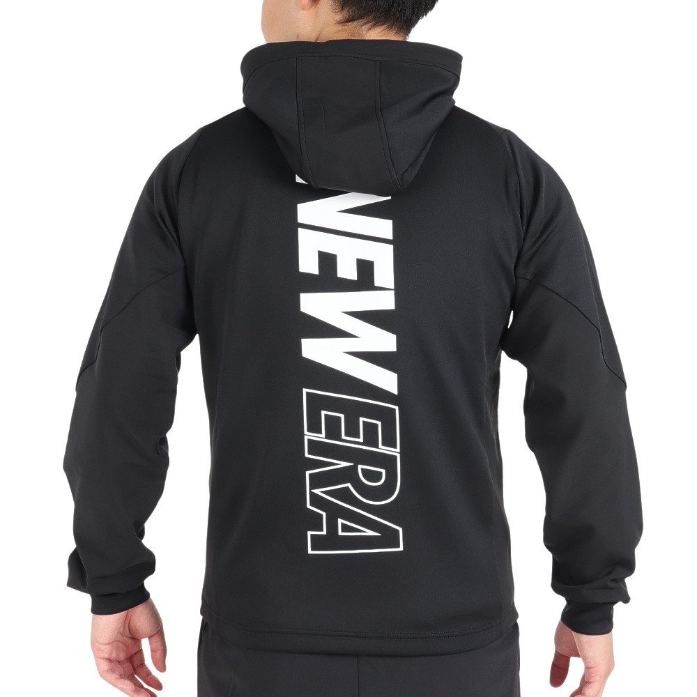 ニューエラ（NEW ERA）（メンズ）ジャージ 上 吸汗速乾 ブラック