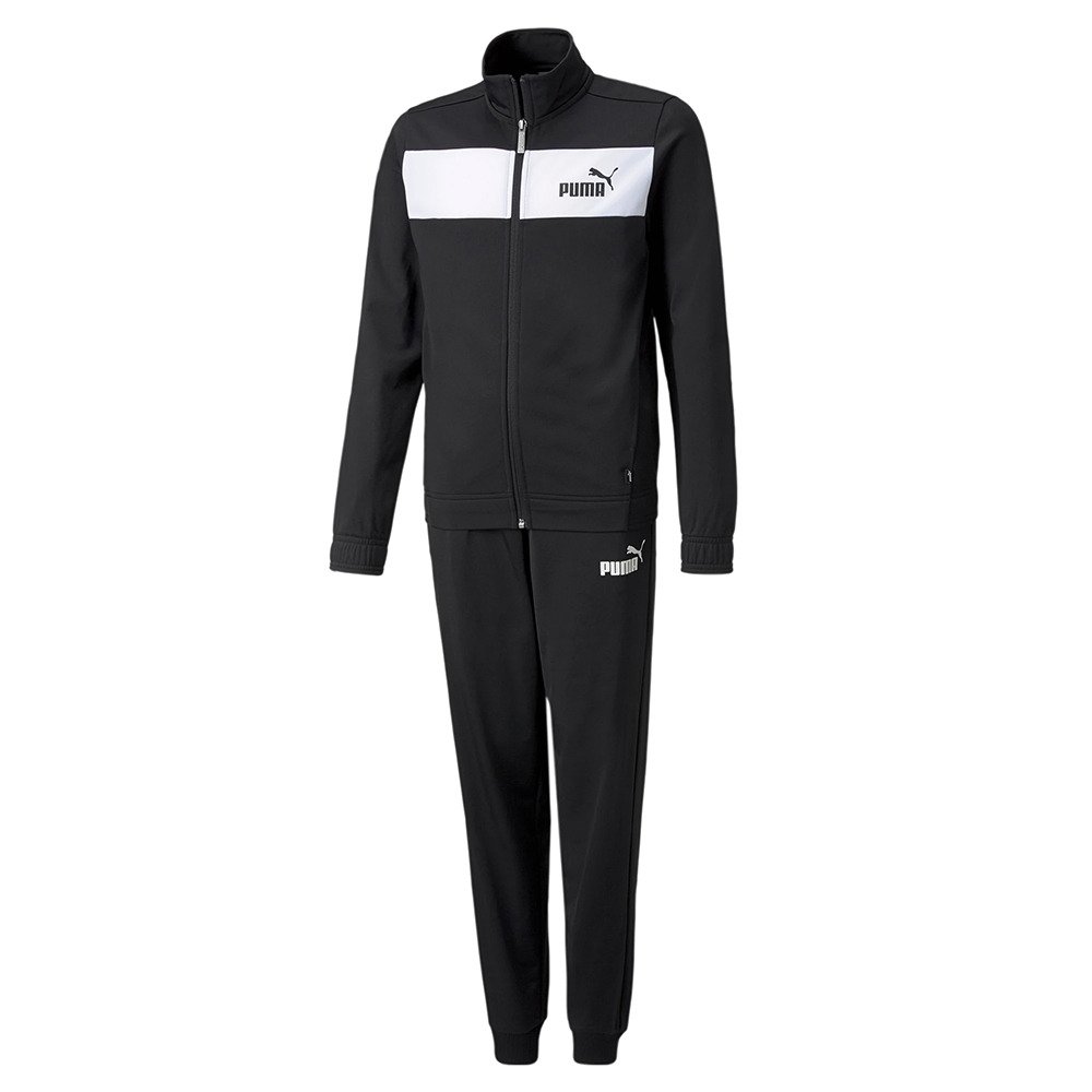 プーマ（PUMA）（キッズ）ジャージ 上下セット ジュニア ポリ ブラック