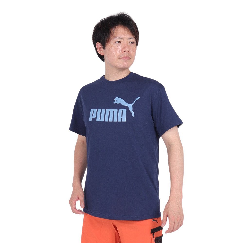 プーマ（PUMA）（メンズ）ESS+ MX NO1 ロゴ リラックス 半袖Tシャツ