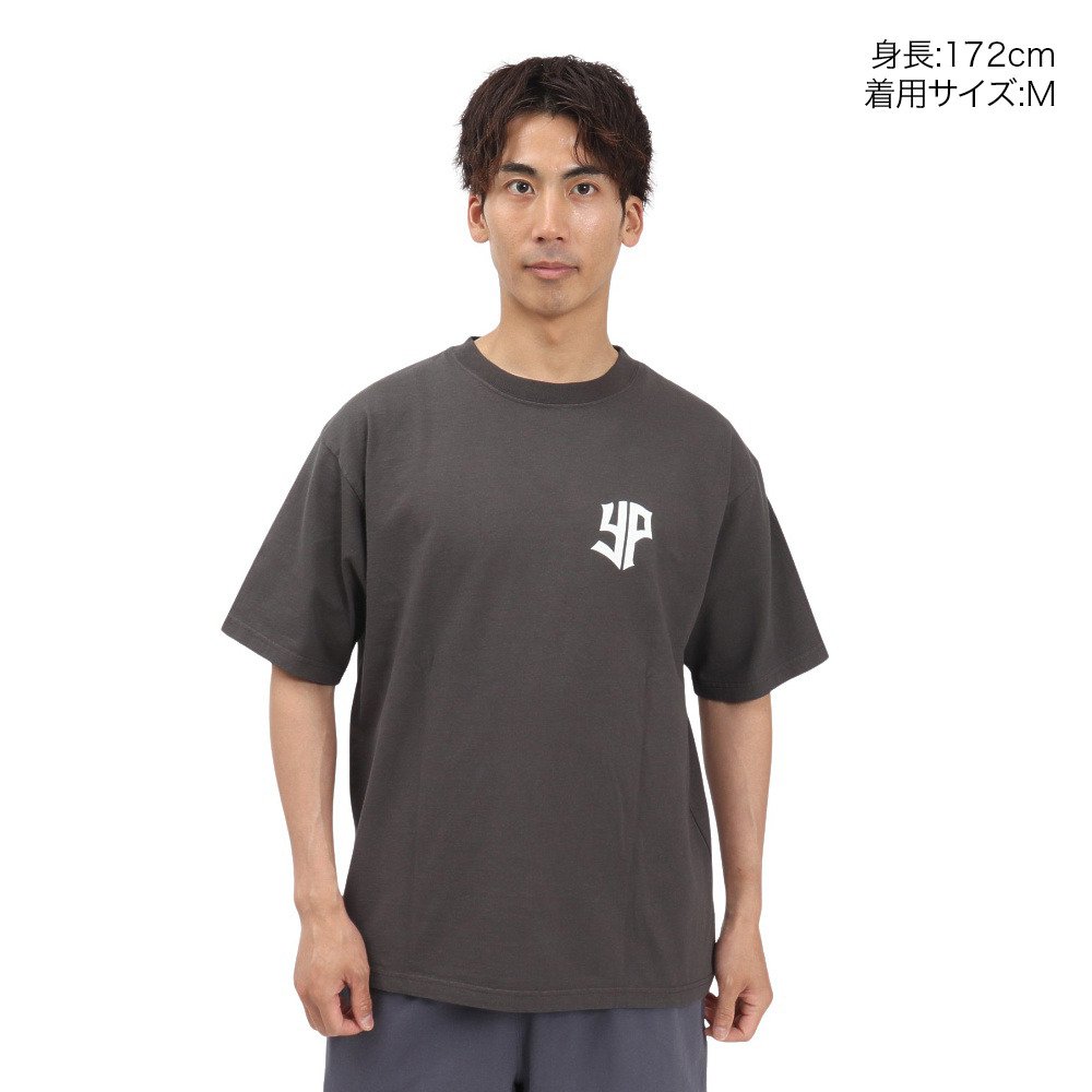 ヤックパック（YAK PAK）（メンズ）ピグメントレコード 半袖Tシャツ